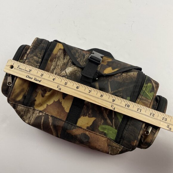 Belle Russo Camo Toiletry Bag Hanging Travel Hunting Canvas - Picture 4 of 15